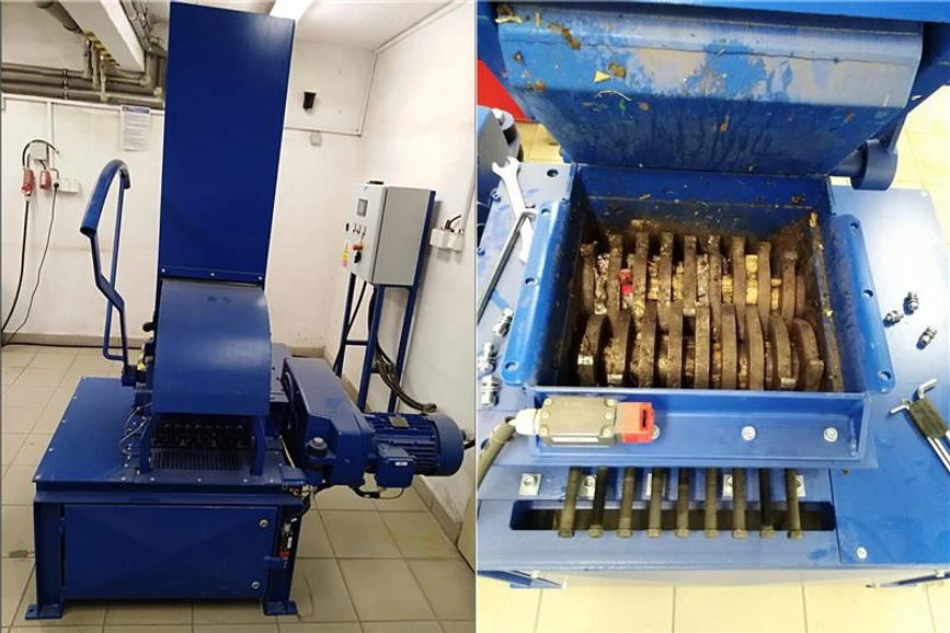 ALS Czech Republic: Obrázek 3: Homogenizace vzorků pomocí válcového mlýnu