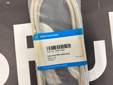 Agilent 6pinová mini DIN kabelová sestava, 5075-0057 (Nová)