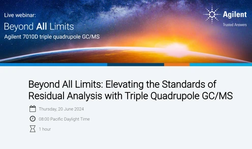 Elevating the Standards of Residual Analysis with Triple Quadrupole GC/MS