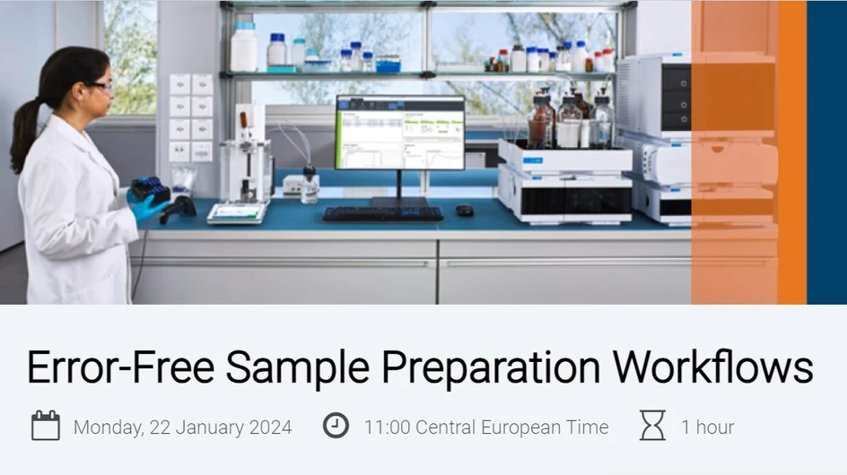 Agilent: Error-Free Sample Preparation Workflows