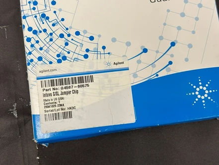 Agilent propojovací čip (Jumper Chip) pro Intuvo S/SL injektor, G4587-60575 (Nový)