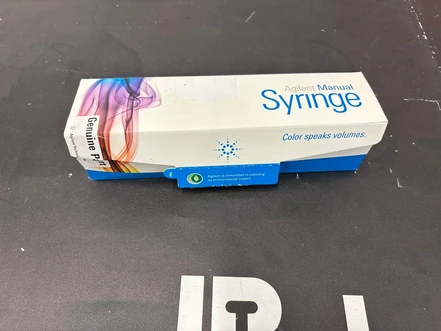 Agilent Ruční stříkačka 5 ml, Luer Lock, PTFE píst, 5190-1539 (Nové)