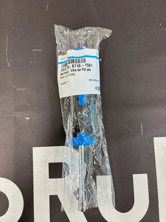 Agilent klíč na matice, 1/4 palce, vrtaná hřídel, pro trysky FID, 8710-1561 (Nový)