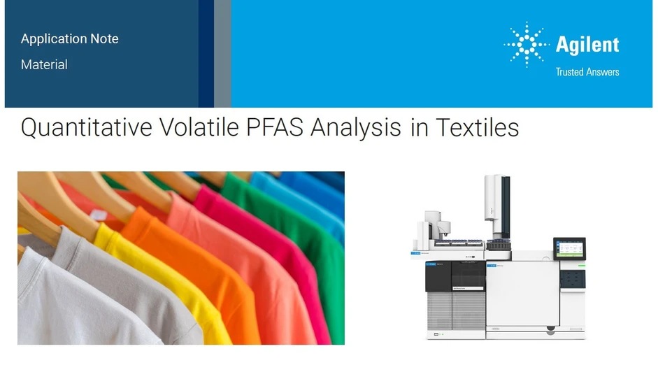 <p>Agilent Technologies: Kvantitativní analýza těkavých PFAS v textiliích pomocí GC-MS s trojitým kvadrupólem</p>