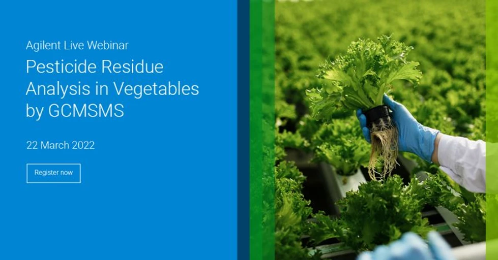 Agilent Technologies: Pesticide Residue Analysis in Vegetables by GCMSMS