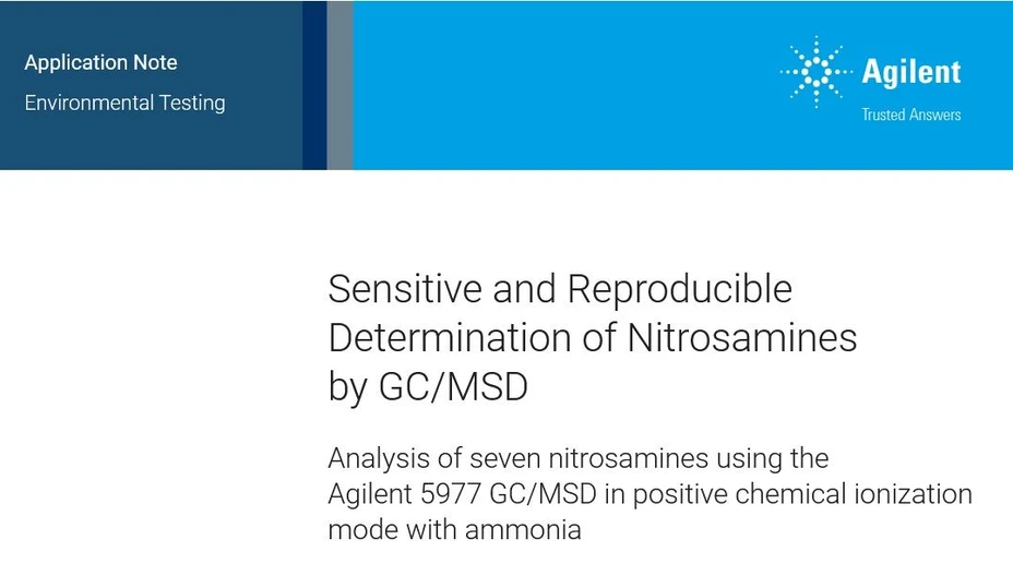 <p><strong>Altium International: </strong>Citlivé a reprodukovatelné stanovení nitrosaminů metodou GC/MSD</p>