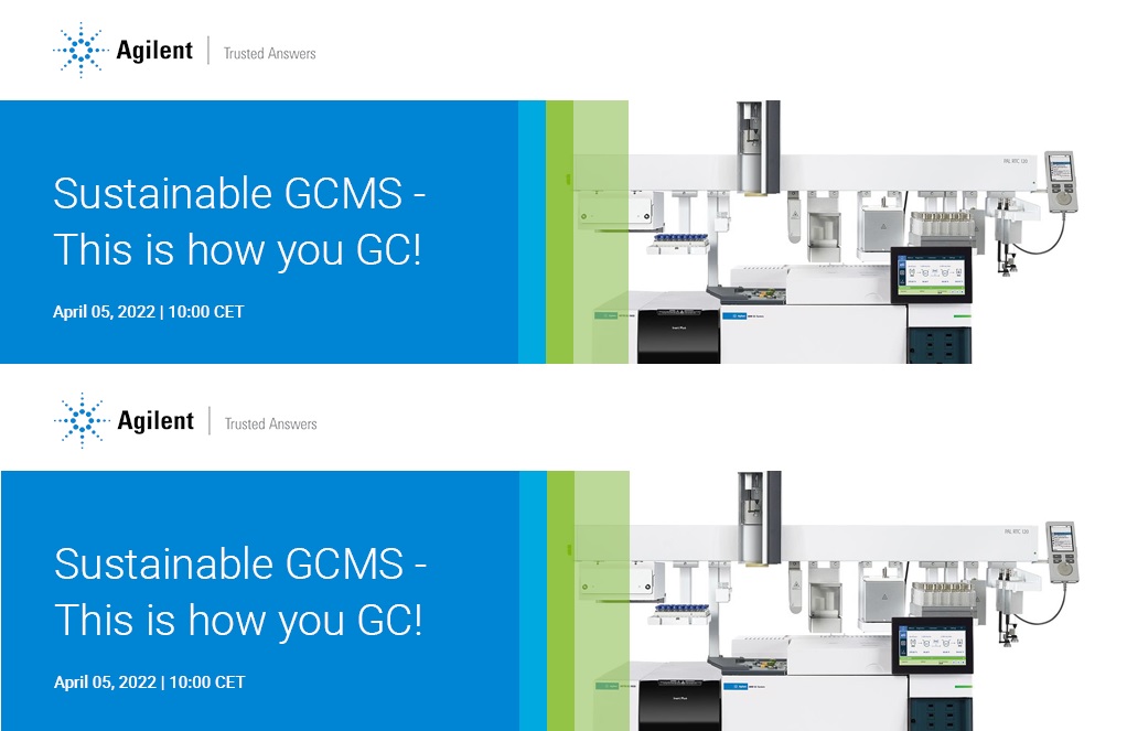 Agilent Technologies: Sustainable GCMS - This is how you GC!