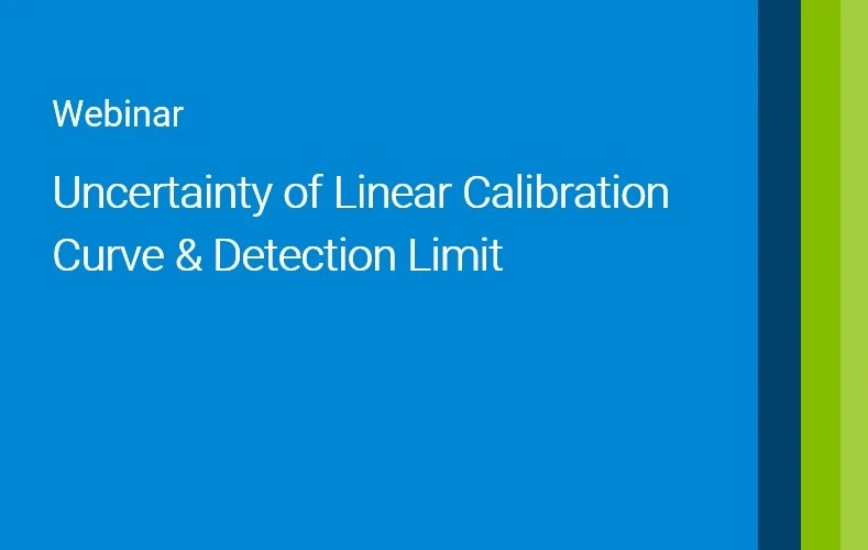 Agilent Technologies: Uncertainty of Linear Calibration Curve & Detection Limit