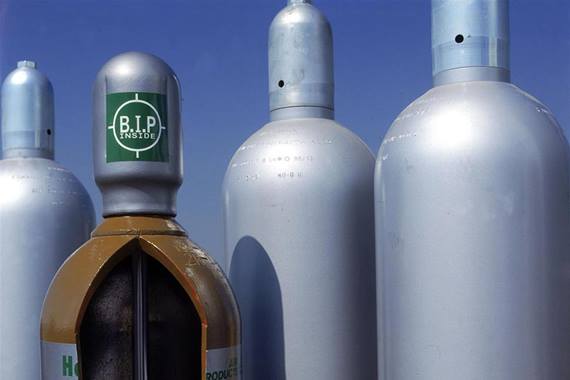 Air Products Helium BIP lahev
