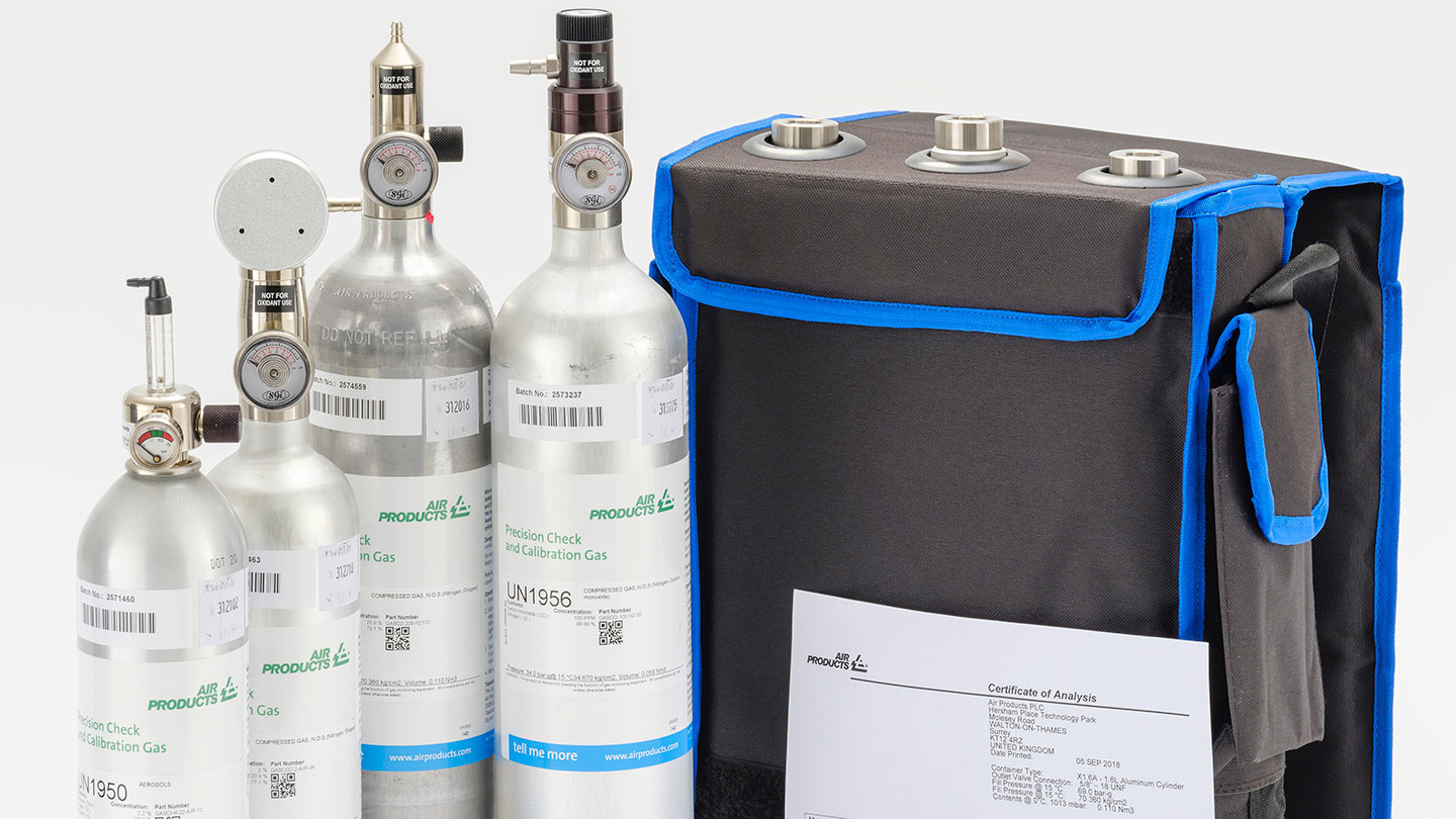 Air Products Jednorázové tlakové nádoby a příslušenství