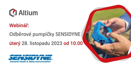 Altium webinář: Odběrové pumpičky SENSIDYNE