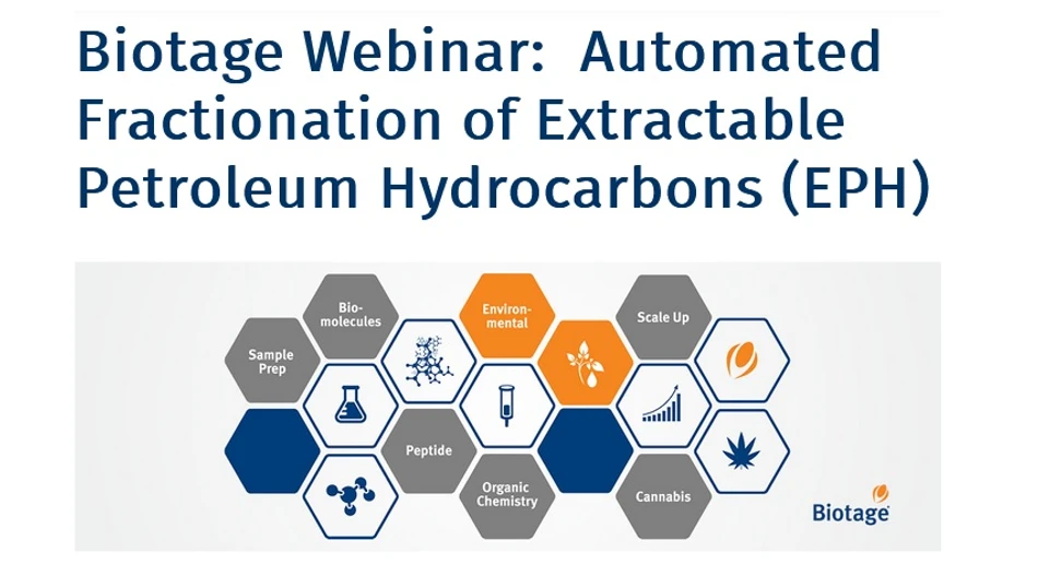 Biotage: Automated Fractionation of Extractable Petroleum Hydrocarbons (EPH)