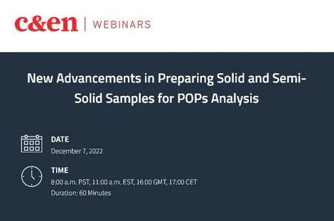 New Advancements in Preparing Solid and Semi-Solid Samples for POPs Analysis