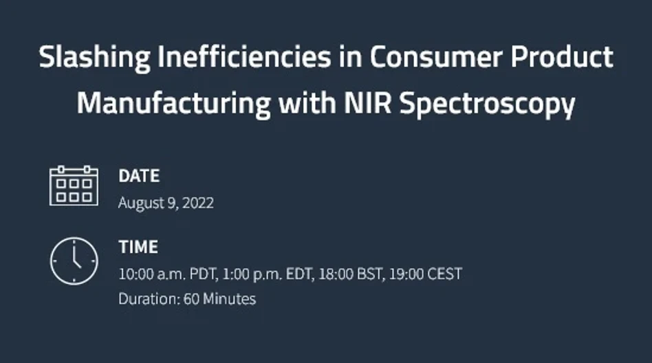 C&EN: Slashing Inefficiencies in Consumer Product Manufacturing with NIR Spectroscopy