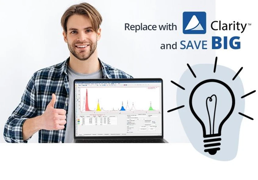 DataApex: Replace your current Chromatography Software with Clarity and Save Big!