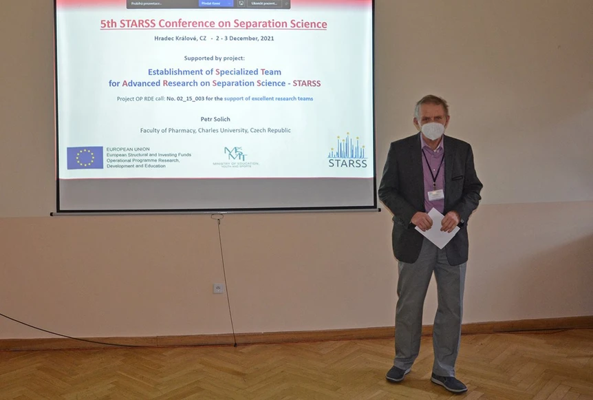 Farmaceutická fakulta UK v HK/Jan Škop: Proběhla pátá STARSS konference zaměřená na separační vědy
