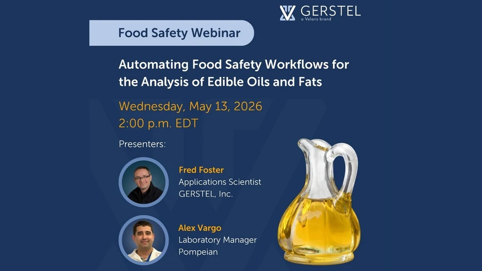 GERSTEL: Automating Food Safety Workflows for the Analysis of Edible Oils and Fats
