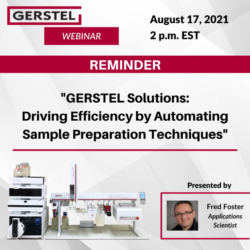 GERSTEL: Driving Efficiency by Automating Sample Preparation Techniques