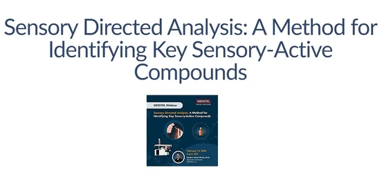 Sensory Directed Analysis: A Method for Identifying Key Sensory-Active Compounds