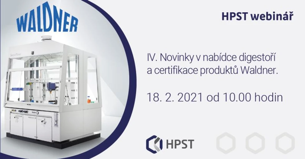 HPST: IV. Novinky v nabídce digestoří a certifikace produktů Waldner