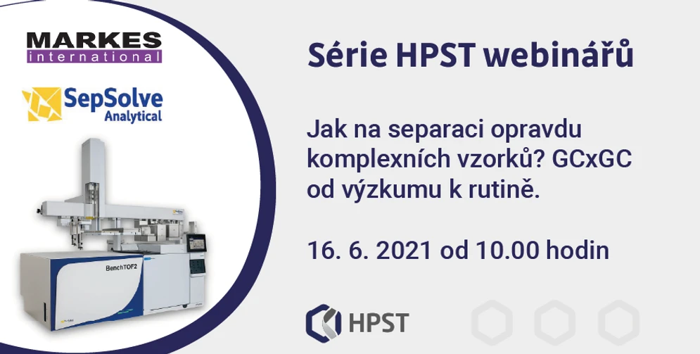 HPST: Jak na separaci opravdu komplexních vzorků? GCxGC od výzkumu k rutině.