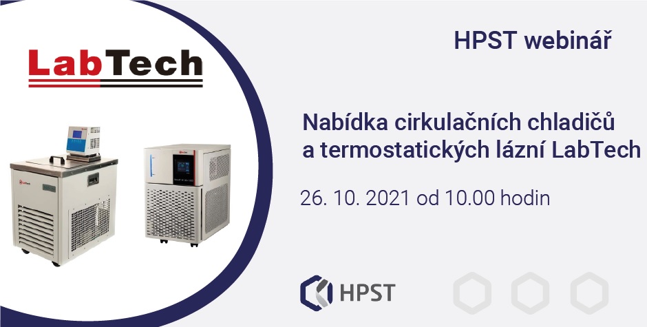 HPST - Nabídka cirkulačních chladičů a termostatických lázní LabTech