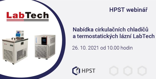 Nabídka cirkulačních chladičů a termostatických lázní LabTech