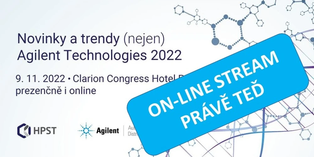 HPST: On-line: Novinky a trendy (nejen) Agilent Technologies 2022 (GC, GC/MS, FTIR)