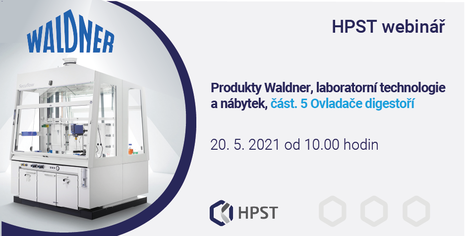 HPST: Produkty Waldner, laboratorní technologie a nábytek: Část V Ovladače digestoří
