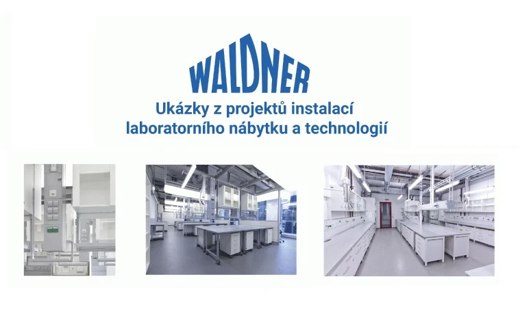HPST: Ukázky projektů laboratorního nábytku a technologií výrobce Waldner