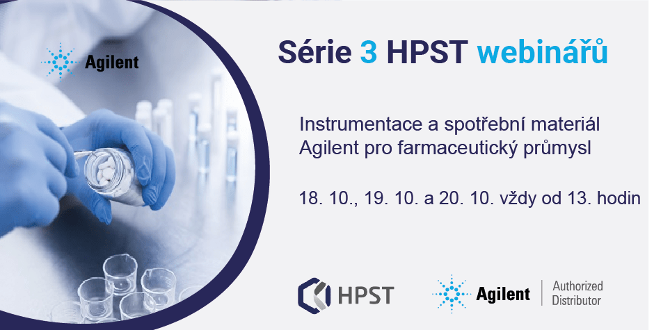 HPST: Instrumentace a spotřební materiál Agilent pro farmaceutický průmysl - Den 2