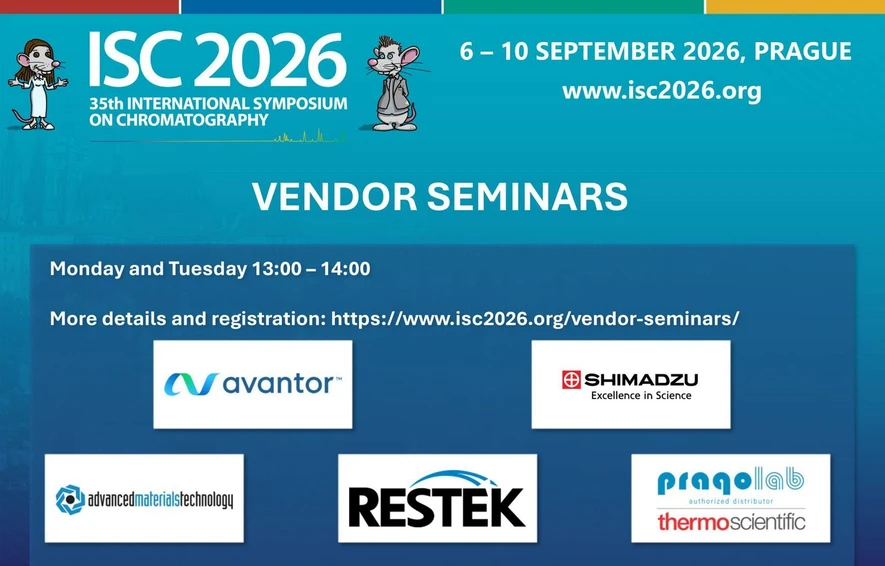 <p>International Symposium on Chromatography: Vendor Seminars at ISC 2026</p>