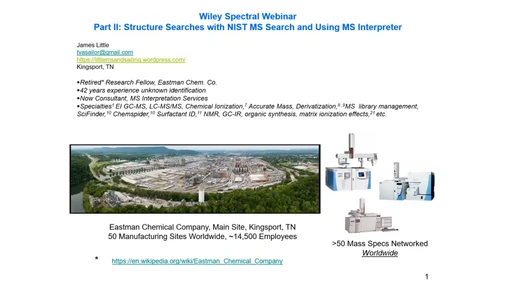 Efektivní využití databází EI hmotnostních spekter při identifikaci neznámých látek - část II: Vyhledávání struktur pomocí MS Search a použití MS Interpreteru