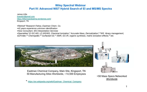 Efektivní využití databází EI hmotnostních spekter při identifikaci neznámých látek - část IV: Pokročilé hybridní vyhledávání EI a MS/MS spekter NIST