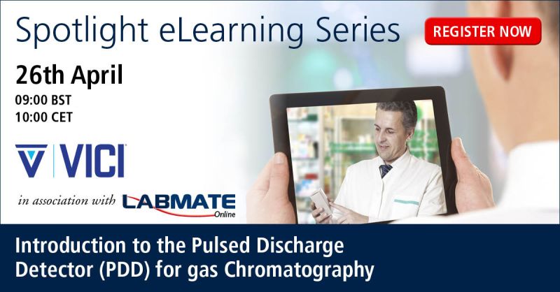 LABMATE: Introduction to the Pulsed Discharge Detector (PDD) for gas chromatography