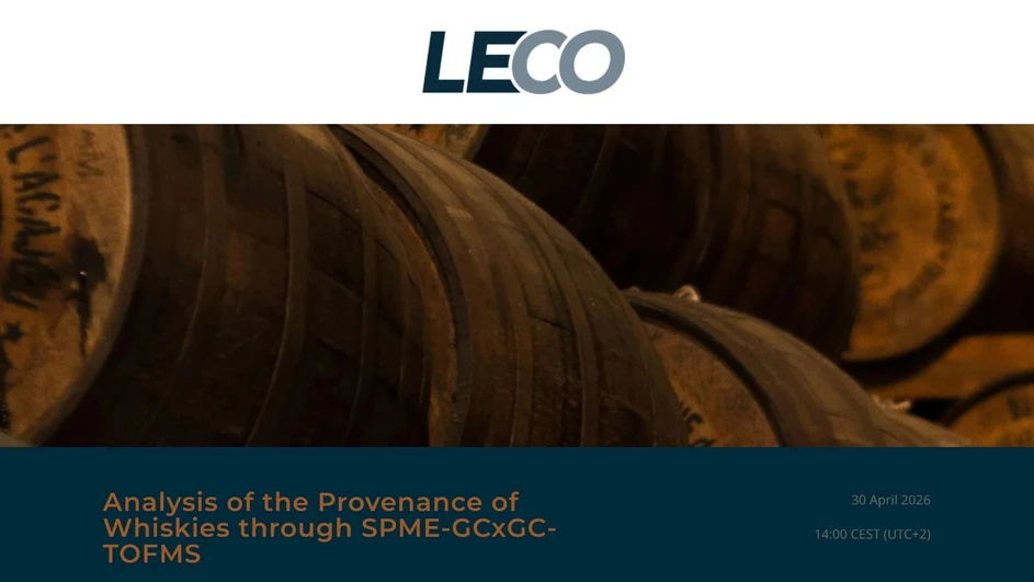 LECO: Analysis of the Provenance of Whiskies through SPME-GCxGC-TOFMS