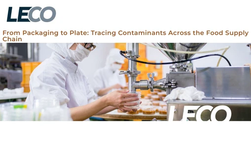 Od obalu až na talíř: Sledování kontaminantů v potravinovém řetězci