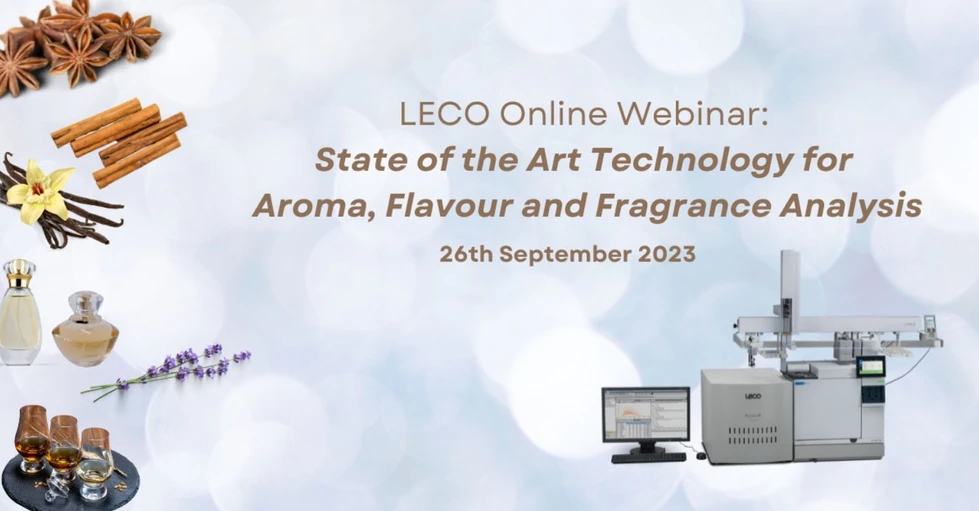LECO: State of the Art Technology for Aroma, Flavour and Fragrance Analysis