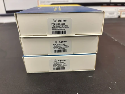 Agilent ALS stříkačky, 10 µl, pevná jehla, 23–26 s/42/cone, 6 ks/balení, 5181-3360 (Nové)