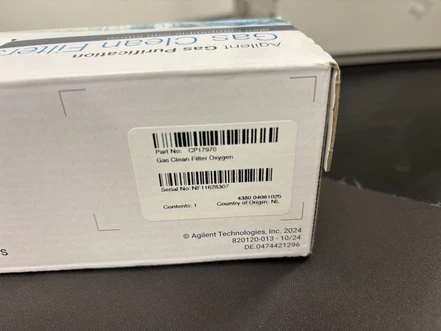 Agilent filtr pro odstranění kyslíku, CP17970 (Nový)
