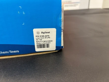 Agilent split inlet liner, 100/pk, 5190-2275 (Nový)