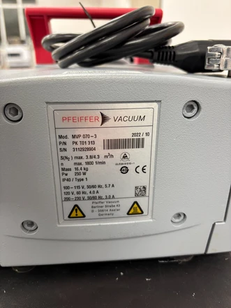 Agilent / Pfeiffer Dry Pump, MVP bezolejová vývěva, G3870-80051 (Testováno)