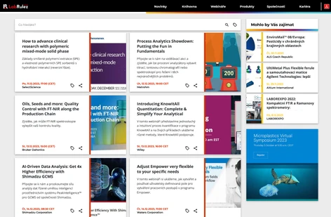 Webináře LabRulezGCMS týden 50/2023