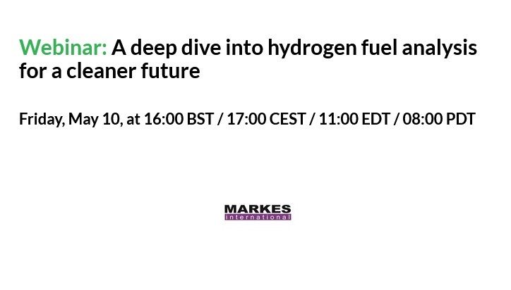 Markes International - A deep dive into hydrogen fuel analysis for a cleaner future