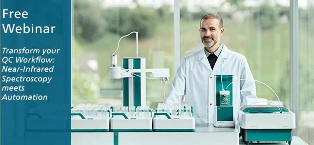 Metrohm: Transfrom your QC Workflow: Near-Infrared Spectroscopy meets Automation