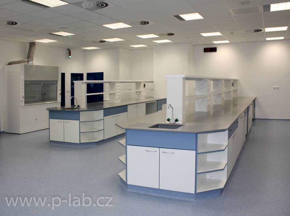 P-LAB - Laboratorní nábytek české výroby