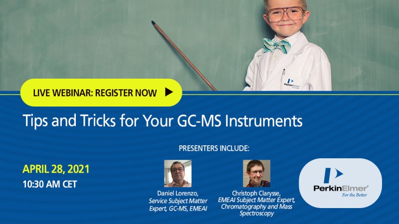 PerkinElmer: Tips & Tricks: GC-MS Instrument