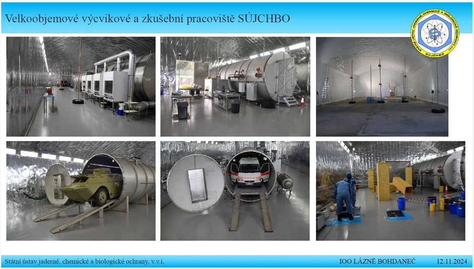 <p><strong>SÚJCHBO / Michal Dymák</strong>: Velkoobjemové výcvikové a zkušební pracoviště SÚJCHBO</p>