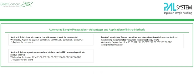Advantages of automated and miniaturized µ-SPE clean-up in pesticide residue analysis