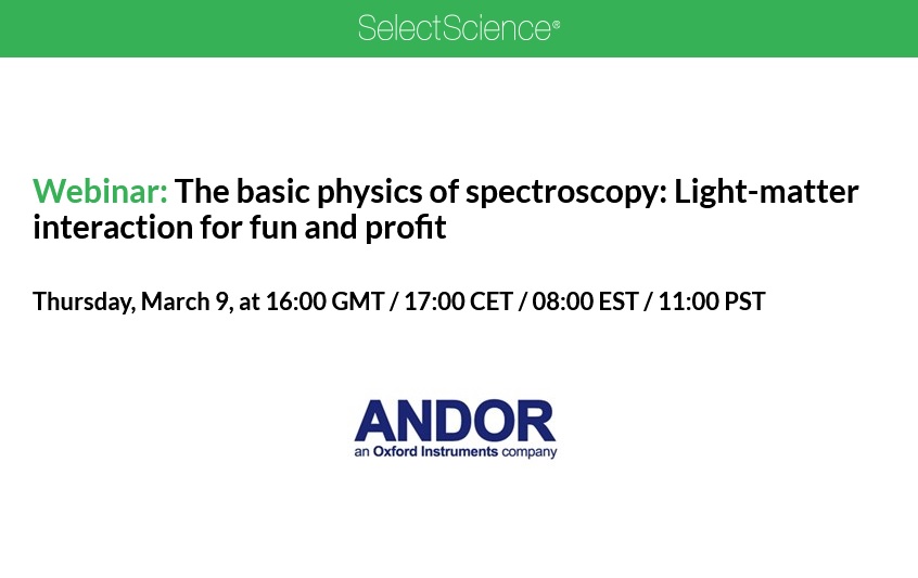 SelectScience: The basic physics of spectroscopy: Light-matter interaction for fun and profit